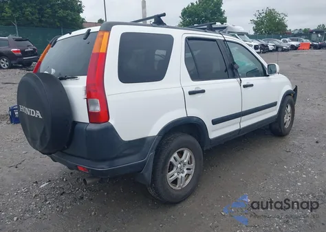 2002 Honda Cr-V Ex из США, поврежденный, VIN JHLRD78852C025995